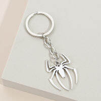 Spider Keychain Araneid Animal Key Ring Metal Key Chains Halloween Gifts For Women Men Handbag Accessorie DIY Handmade Jewelry