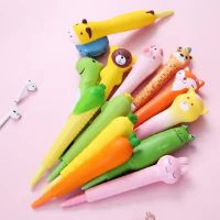 Animal Ballpoint Pen Soft Rubber Ballpoint Pen Ink Ballpoint Pen Cute Pen Soft Cartoon Pen Gel Pen