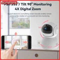 Burstore กล้อง IP CCTV อัจฉริยะ1080P 5Ghz 2.4G,การตรวจจับเสียงติดตามอัตโนมัติดูอัจริยะความปลอดภัยวิดีโอติดตามเด็กกล้อง IP IP แบบไร้สายในร่ม