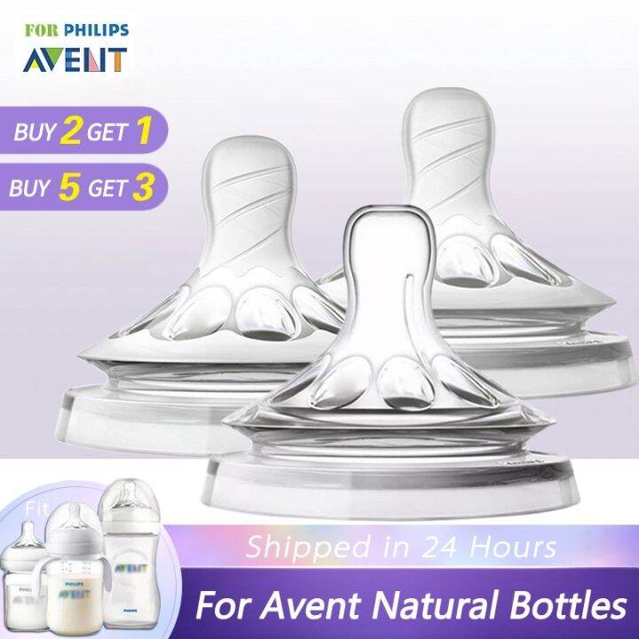 Avent Natural Wide Nipple Replacement Teats For Aveat Natural/UK baby