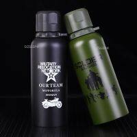 500Ml Military Print Thermals Cup Sports Outdoor Armygreen Vacuum Flasks Portable Rope 304 Stainless Steel Thermos Water Bottle