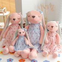 35CM/14inch Cute Bunny Doll, Plush Toy Doll, Baby Soothing Rabbit Doll Sleeping Doll, Stuffed Animals Kids Plushie Doll Toy