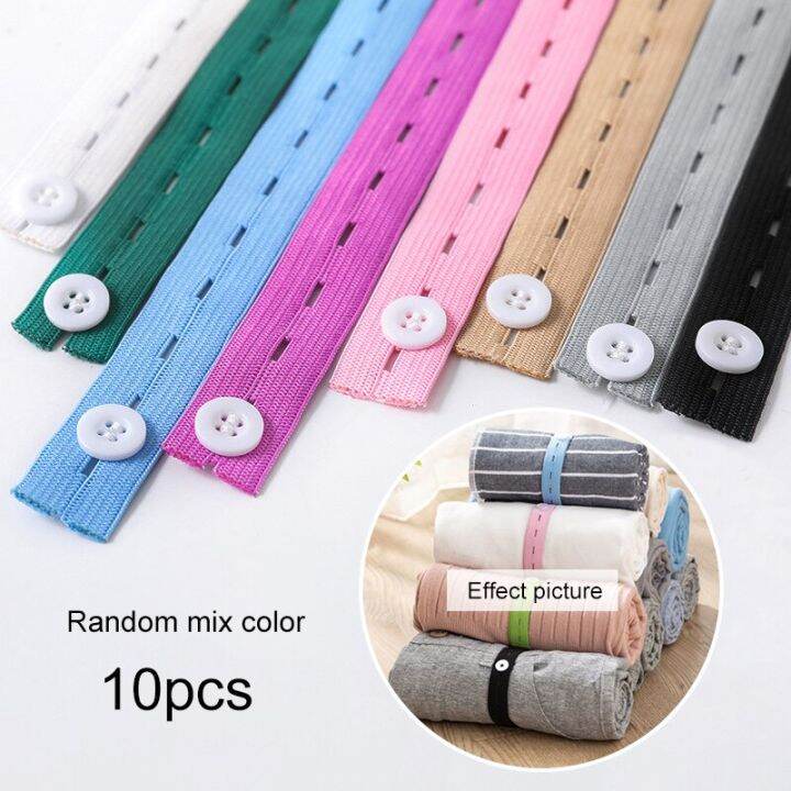 scarf-elastic-storage-durable-clothes-towel-band-t-shirt-creative-folding-clothing