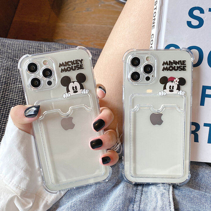 CrashStar Ốp Điện Thoại Trong Suốt Chống Sốc Có Khe Cắm Thẻ Cho iPhone 14 13 Crashstar Ốp Điện Thoại Trong Suốt Chống Sốc Có Khe Cắm Thẻ Cho Iphone 14 13