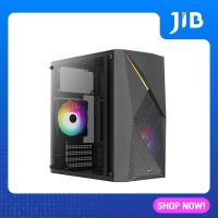 CASE (เคส) AEROCOOL RAIDER MINI (RAIDER MINI-G-BK-V2) (MICRO-ATX)