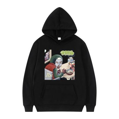 Mf Doom Madlib Madvillain Print Goth Punk Sweatshirt Mens Hoodies Vintage Oversized Casual Hip Hop Rapper Long Sleeve Tops 2022 Size XS-4XL