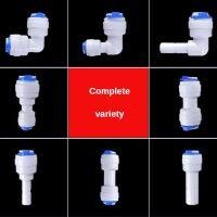 1/4" Male 1/4" Tube OD Hose Type T Qucik Connection RO Water Connector Fittings Joint Reverse Osmosis Aquarium System Watering Systems Garden Hoses