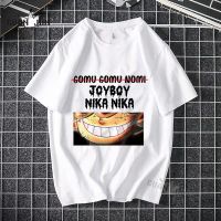 Luffy Joyboy Nika Gear 5 Mens Tshirt Anime Manga One Piece Graphic Tshirt Cotton T Shirt 90S