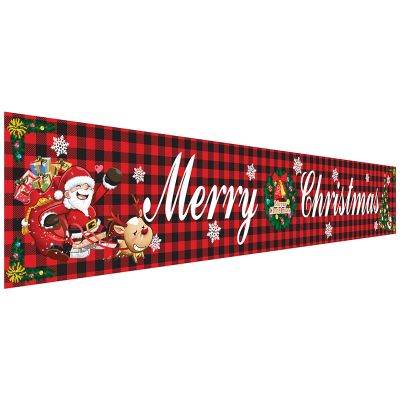 Outdoor Banner Merry Christmas Decor for Home 2020 Christmas Outdoor Decor Xmas Navidad Noel Happy New Year 2021