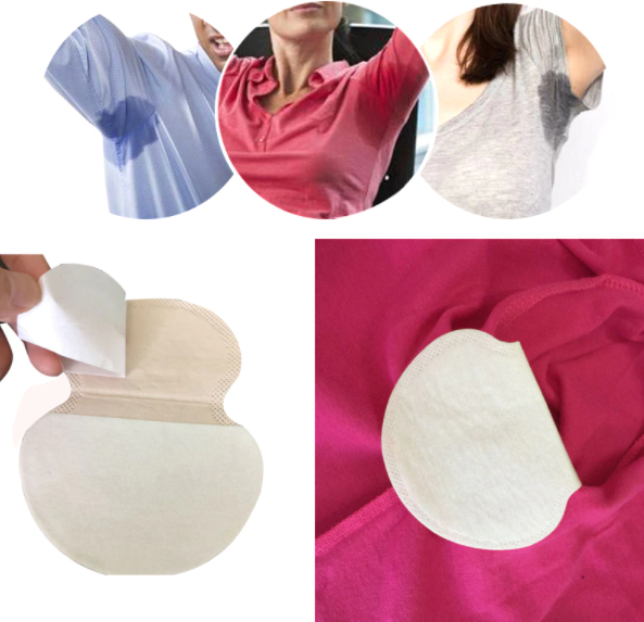 Btt 10pcs Per Pack Disposable Underarm Armpit Sweat Pads Shield Guard 