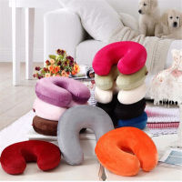 Travel Comfort Accessories Sleep Neck Support Pillow Memory Foam U Shaped Travel Aircraft Pillow