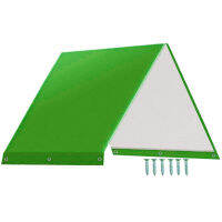 กันน้ำ Shade Canopies เปลี่ยน Tarp หลังคาสนามเด็กเล่น UV Protector 132X226ซม. สวนอุปกรณ์ WWO66