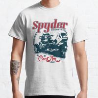 Can Am Spyder Roadsters Retro Logo t shirt for BSA KYMCO KTM Triumph Gilera Harris BMW