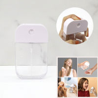 Flat Shape Portable Fine Mist Spray Bottles Plastic Travel Refillable Perfume Bottles Empty Air Freshener Cologne Hand Sanitizer Cosmetic Dispenser