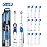 แปรงสีฟันไฟฟ้า Oral B 4010 Advance Power Toothbrush Precision Clean Teeth Remove Plaque With Extra Replacement Brush Heads