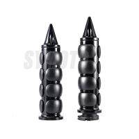 【100%-New】 1 "25Mm รถจักรยานยนต์ Handlebar Hand Grips สำหรับ Harley XL 883 1200 Suzuki Kawasaki Yamaha Honda Steed 400 600 SHADOW 750