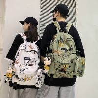 ️แถมพวกกุญแจตุ๊กตา ️ความจุสูงกระเป๋าเป้ผู้ชาย Backpack กระเป๋าเป้แฟชั่น ใหม่ ทรงเรียบ จุของได้เยอะ ระบายอากาศดี กันน้ำ X-16221