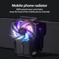 ✗▫﹍ Silent Mobile Phone Cooling Fan Turbo Hurricane Radiator Game For IPhone Samsung Xiaomi Fast Cooler Cell Phone Cool Heat Sink