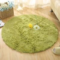 Fluffy Round Rug Cars for Living Room Kilim Faux Fur Car Kids Room Long Plush rugs for bedroom Shaggy Area Rug White