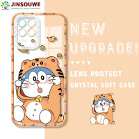 Jinsouwe เคสยางนิ่มลายการ์ตูนโดราเอมอน,เคสโทรศัพท์เซลสำหรับ Realme เคสโทรศัพท์8 5G