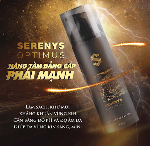 Dung dịch vệ sinh nam giới serenys optimus cao cấp hương nước hoa trẻ hoá - ảnh sản phẩm 8