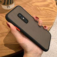 เคสโทรศัพท์ เคส Vivo V17 Pro ผิวบางเฉียบรู้สึก Frosted เลนส์ใสกล้องฟิล์มป้องกัน Hard Back Shell ขอบซิลิโคนอ่อนนุ่ม Full Cover