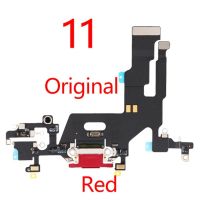 สำหรับ Iphone 11 11pro 11pro สูงสุดตัวเชื่อมต่อสายแพเครื่องชาร์จ Usb ชาร์จสายเคเบิลงอได้พร้อมการเปลี่ยนซ่อมไมโครโฟน