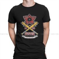 Stranger Things Eleven Horror Film Demogorgon Hunter Tshirt Vintage Punk MenS Clothes Tops Loose Cotton O-Neck T Shirt 【Size S-4XL-5XL-6XL】