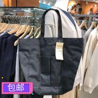 Authentic MUJI MUJI products are not easy to get wet light hand bag handbag tote shopping shoulder bag