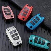 【Wrist watch】 Carbon Car Flip Cover for Elantra Tucson I30 I35 I40 KONA Fe Azera Holder ！