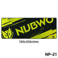 แผ่นรองเมาส์เกมมิ่ง#แผ่นรองเมาส์ยาว Mouse Pad Nubwo NP-021