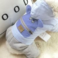 Roupas De Cachorro Four-legged Dog Clothes Overalls for Dog Cotton Warm Padded Dog Clothes British Bulldog Costume Pet Jumpsuit