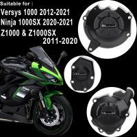 For Z1000 Kawasaki Z1000sx Engine Protector Cover Case Kit Motorcycle Guard Accessories for Ninja 1000sx Versys 1000 2011-2022 Covers