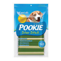 Pookie Star Stick ปุ๊กกี้ สตาร์ สติ๊ก รสนม+รสคลอโรฟิลล์เข้ม 500 กรัม x 1 ซอง