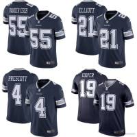 เสื้อกีฬาแขนสั้น ลายทีมชาติฟุตบอล NP2 Dallas Cowboys NFL ชุดเหย้า สําหรับผู้ชาย และผู้หญิง PN2