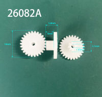 26082A 0.5M เกียร์ 14 มม. เส้นผ่านศูนย์กลาง 26 ฟัน + 8 ฟัน POM พลาสติก Pinion 2 มม. เพลามอเตอร์ชิ้นส่วนของเล่นล้อ 10 ชิ้น/ล็อต-final1