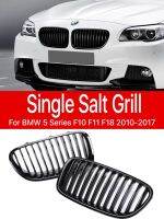 M5 Low Front Bumper Kindey Racing Grills Single Slat Black Carbon Fiber Grille For BMW 5 Series F10 F11 F18 2010-2017 520i 528i