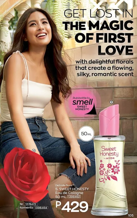 avon sweet honesty eau de cologne