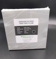 กระดาษกรอง Filter Paper (Very fast filtration quantitative filter paper) QT41 Dia.110 mm. ; Filtratech France