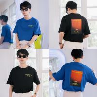 【New】ZAMIO TIME HEALS T-shirt เสื้อยืดแขนสั้นทรงโอเวอร์ไซส์