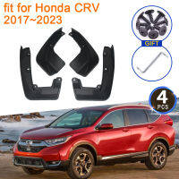 สำหรับ Honda CR-V CRV CR V 2017 2018 2019 2020 2021 2022 Mud Flap Mudguards Splash Guards ด้านหน้าด้านหลังล้อ Fender Flare อุปกรณ์เสริม