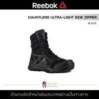 Reebok - DAUNTLESS ULTRA-LIGHT Side Zipper [Black] รองเท้าผู้ชาย ข้อสูง ส้นหนา คอมแบท รองเท้าบูท ระบายอากาศได้ดี