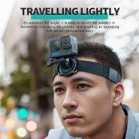 STARTRC สายรัดหัว แบบมีแม่เหล็ก detachable Magnetic Mount Bracket Headband Head strap DJI GoPro Pocket2 Insta360