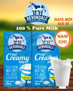Sữa Tươi Nguyên Kem Devondale 24 hộp x 220ml