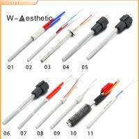 W-AESTHETIC 1321 1322 1323 สถานีเหล็กบัดกรี เครื่องมือทำความร้อน 50W 24V ส่วนประกอบเครื่องทำความร้อน อะแดปเตอร์ 4 สาย หัวแร้ง แกนเครื่องทำความร้อนเซรามิค