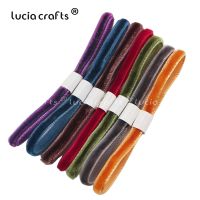 【hot】！ Lucia Crafts 10yards  3mm Trim Hair Bow Choker Packing Sewing Material T0704