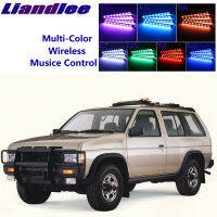 LiandLee Car Glow Interior Floor Decorative Seats Accent Ambient Neon light For NissanPathfinder Pathfinder WD21 MK1 1985~1995