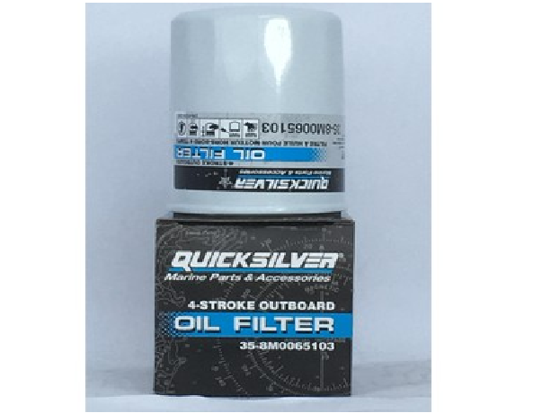 QUICKSILVER OIL FILTER 8M0065103 FOR MERCURY 60/90/115HP OUTBOARD ...