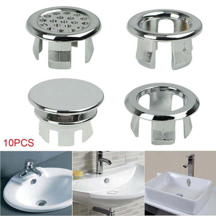 10pcs Trim Round Durable Bathroom Basin Plastic Sink Insert Kitchen ...