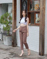 กางเกงผู้หญิงขายาว ทรงกระบอกเล็ก ADay Slim Pant กางเกงใส่ทำงาน